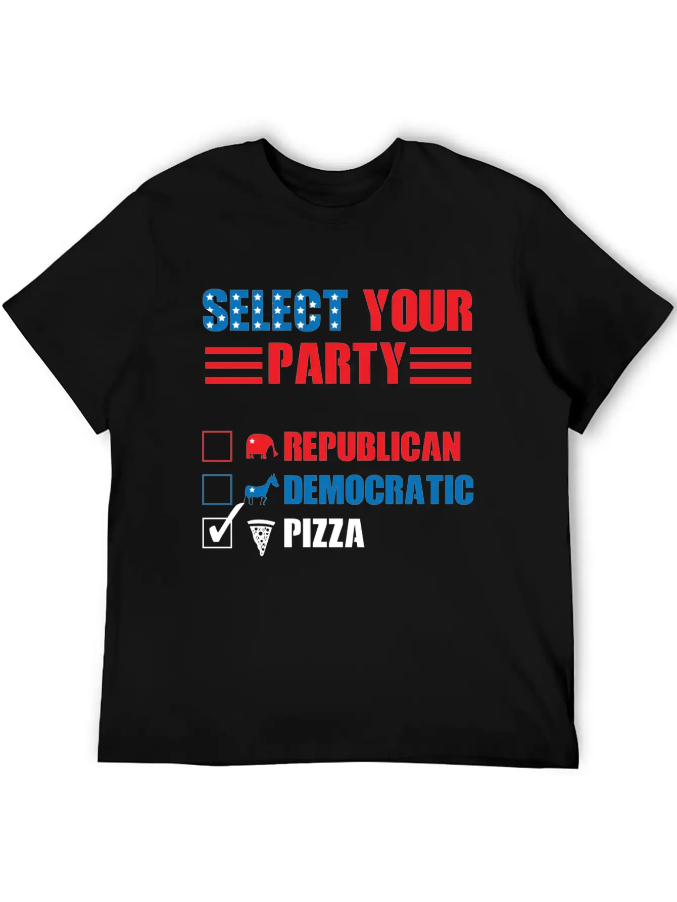Political Party Vote Shirts Party Funny Political Election Voting Humor Unisex Casual T-Shirt – Clean Design For Daily Comfort