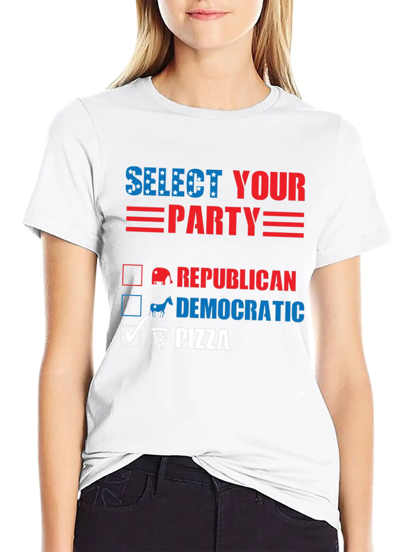 Political Party Vote Shirts Party Funny Political Election Voting Humor Unisex Casual T-Shirt – Clean Design For Daily Comfort