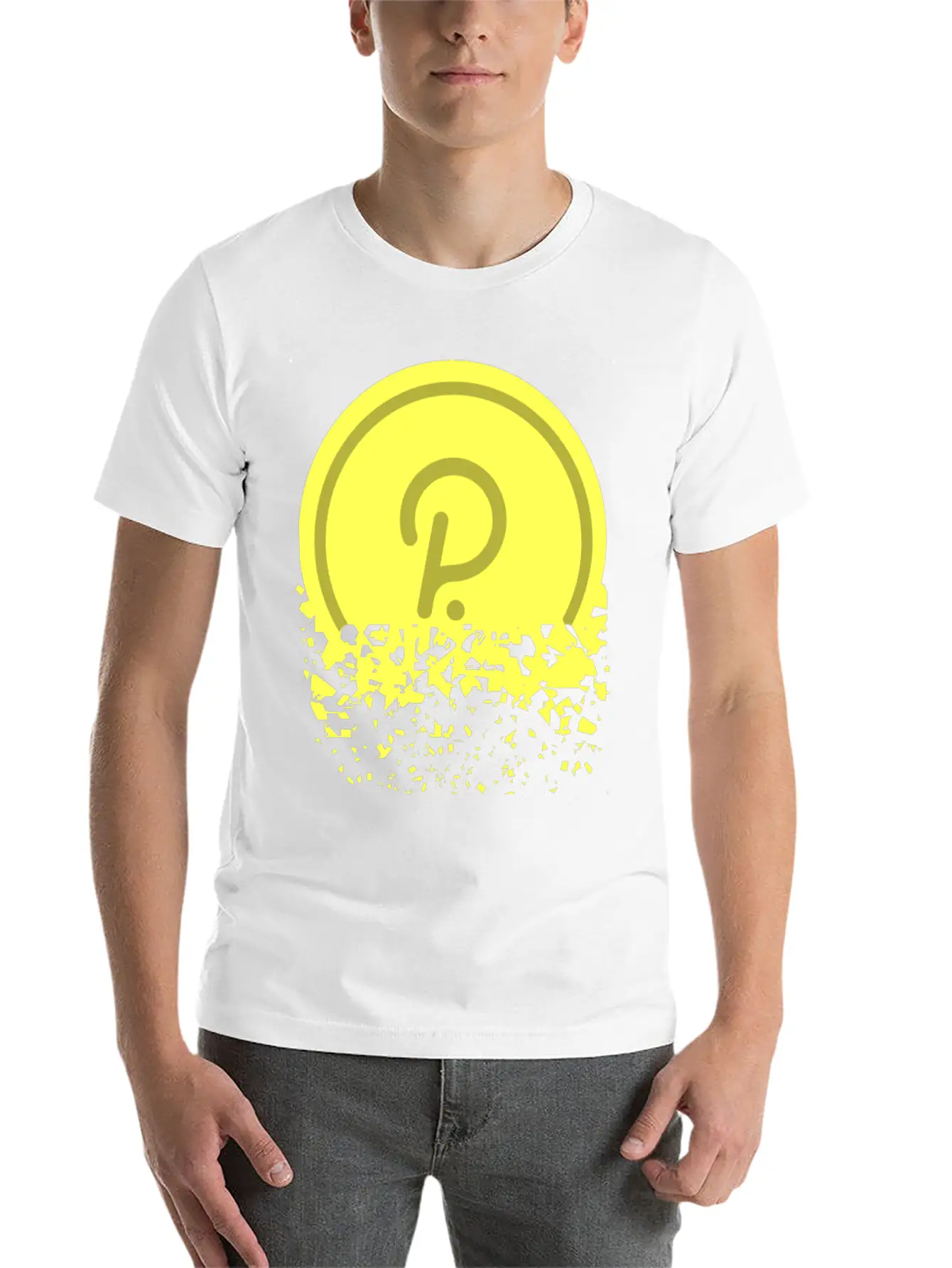 Polkadot Crypto Coin Currency Finance Blockchain Basic Graphic T-Shirt – Daily Comfort In Soft Cotton
