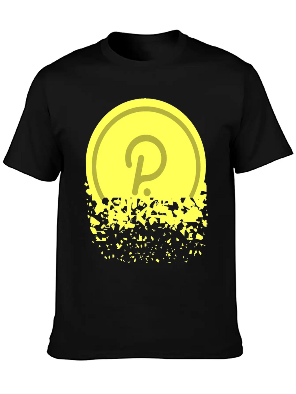 Polkadot Crypto Coin Currency Finance Blockchain Basic Graphic T-Shirt – Daily Comfort In Soft Cotton