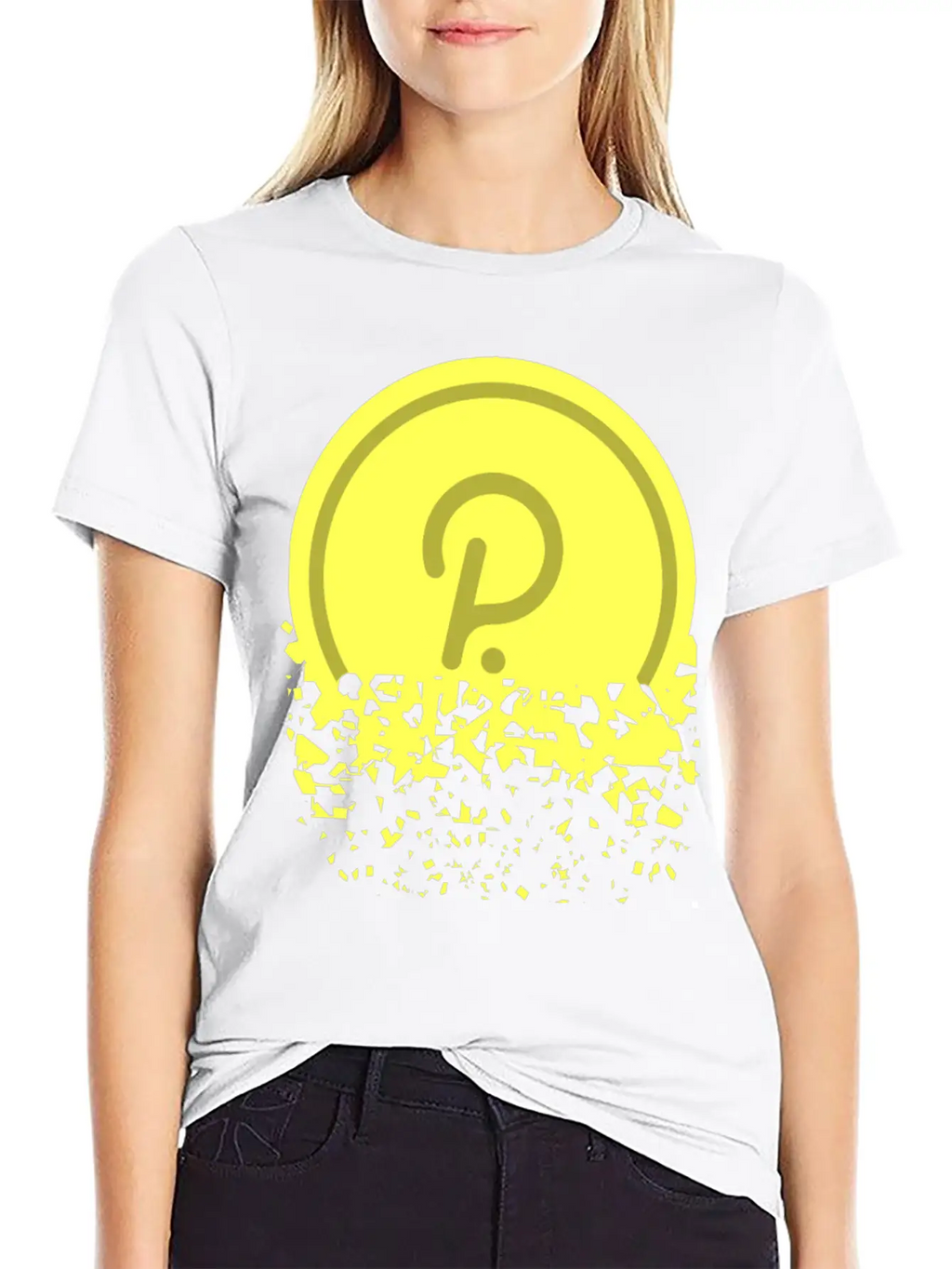 Polkadot Crypto Coin Currency Finance Blockchain Basic Graphic T-Shirt – Daily Comfort In Soft Cotton