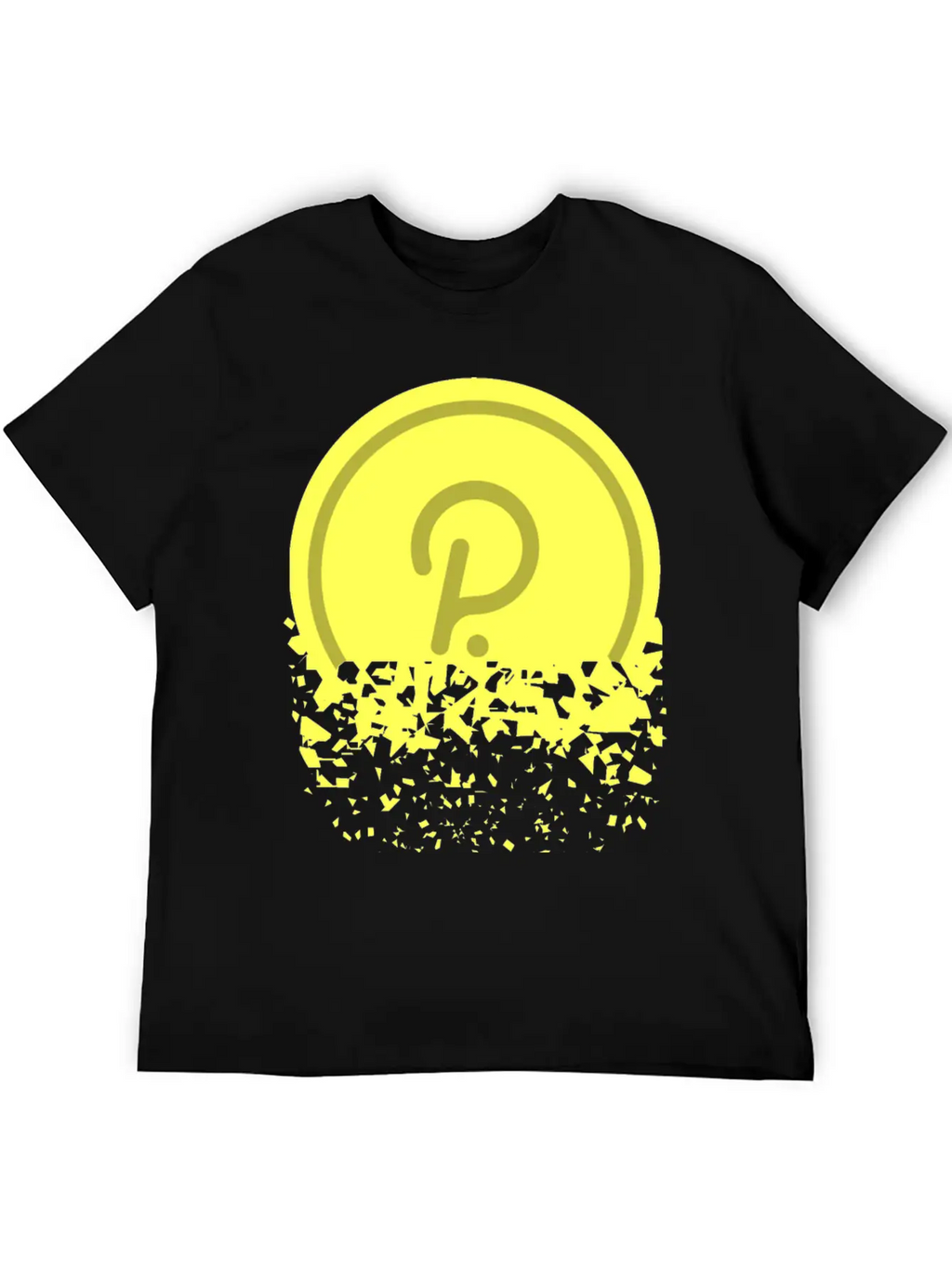 Polkadot Crypto Coin Currency Finance Blockchain Basic Graphic T-Shirt – Daily Comfort In Soft Cotton