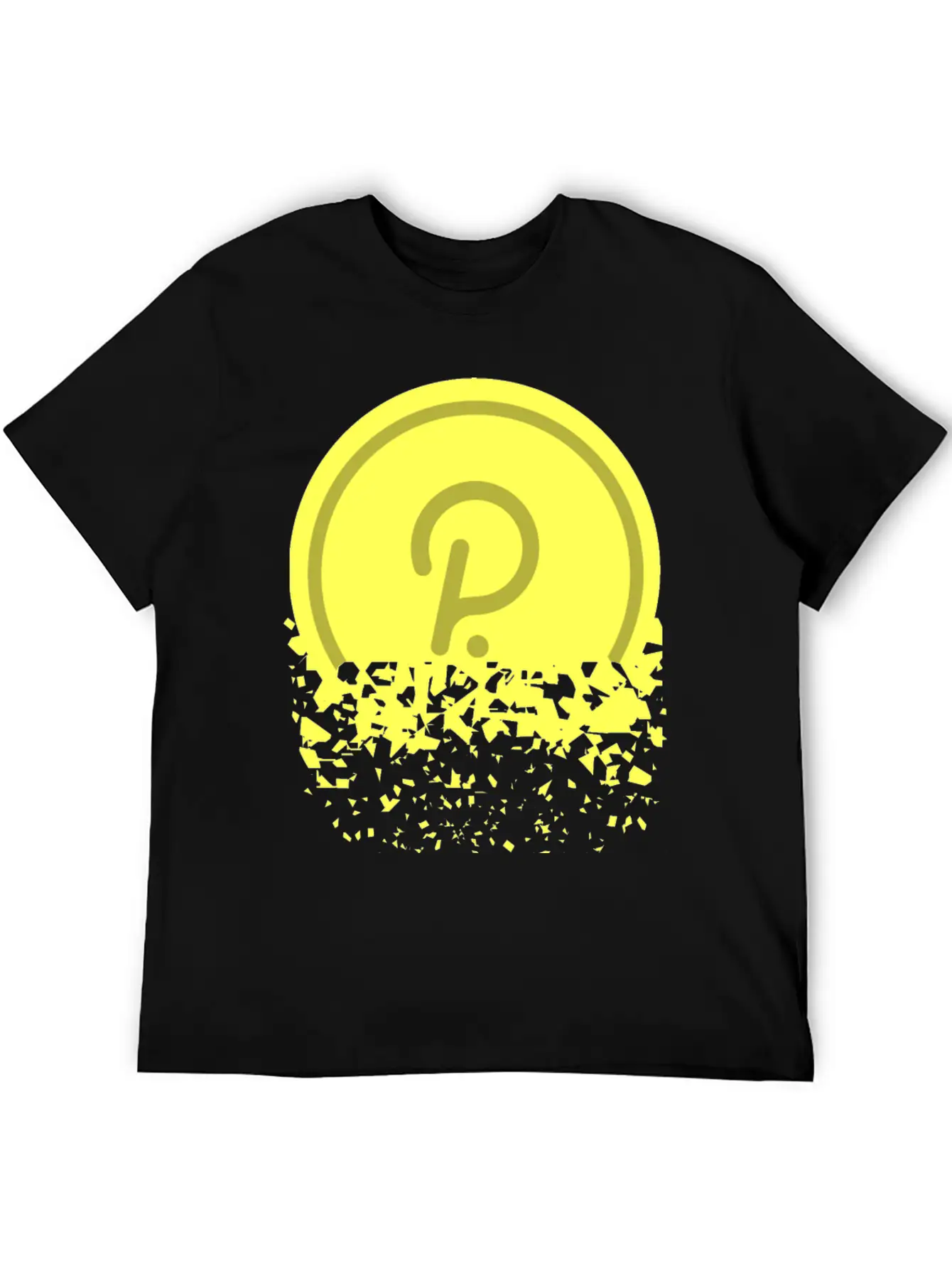 Polkadot Crypto Coin Currency Finance Blockchain Basic Graphic T-Shirt – Daily Comfort In Soft Cotton
