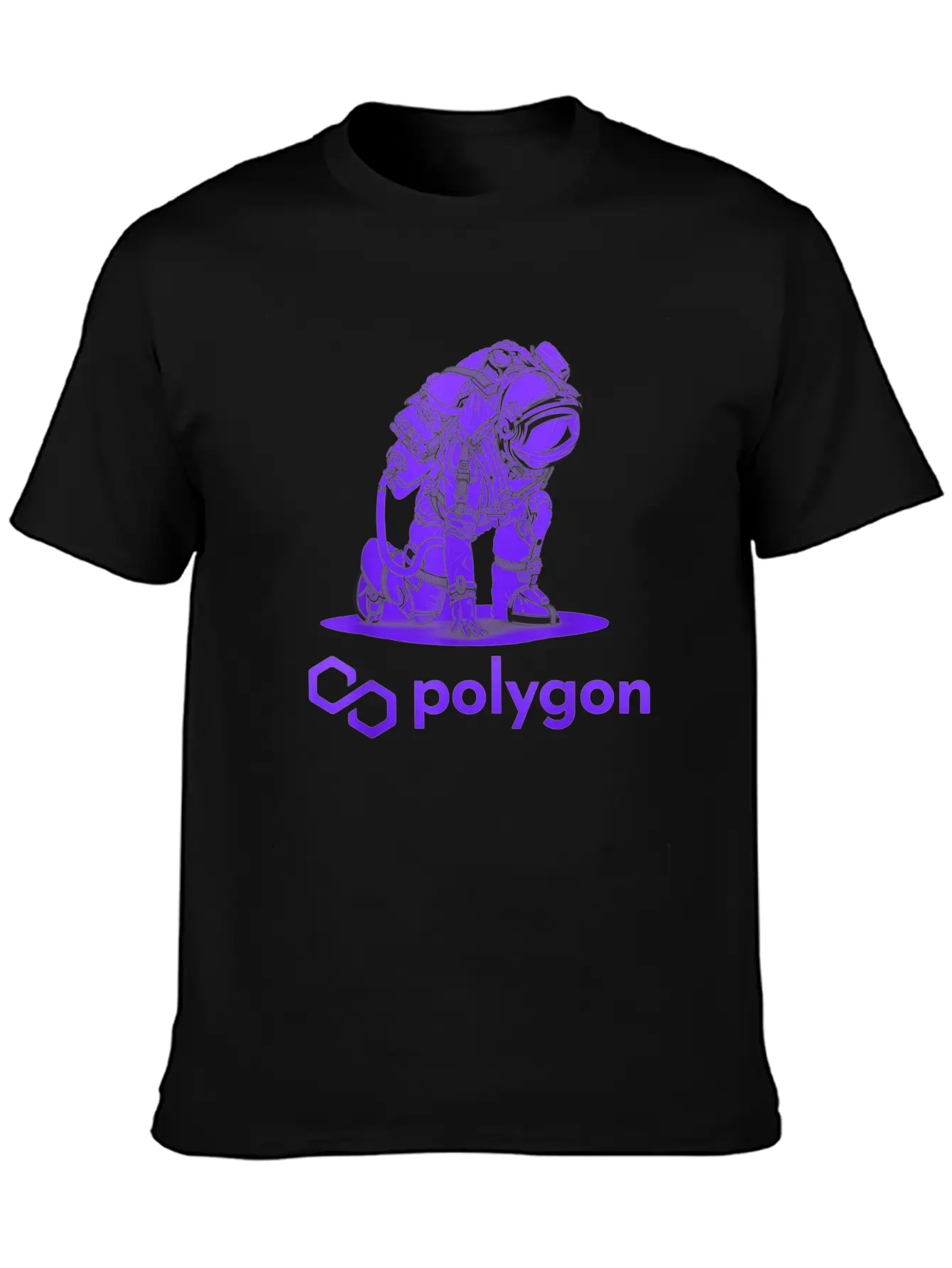 Polygon Matic Crypto Coin Cryptocurrency Stylish Everyday T-Shirt – Unisex Basic Cotton Tee