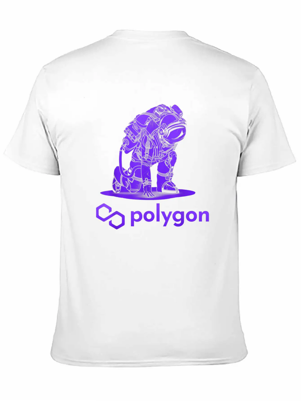 Polygon Matic Crypto Coin Cryptocurrency Stylish Everyday T-Shirt – Unisex Basic Cotton Tee