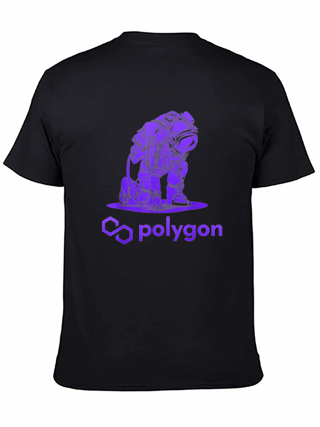 Polygon Matic Crypto Coin Cryptocurrency Stylish Everyday T-Shirt – Unisex Basic Cotton Tee