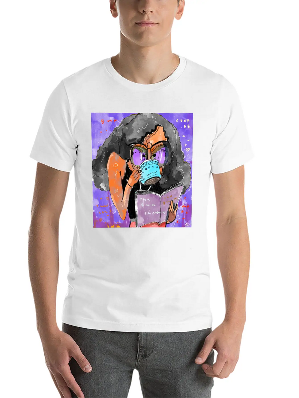 Pop Art Girl Essential Unisex Summer Tee – Soft Cotton Casual Fit