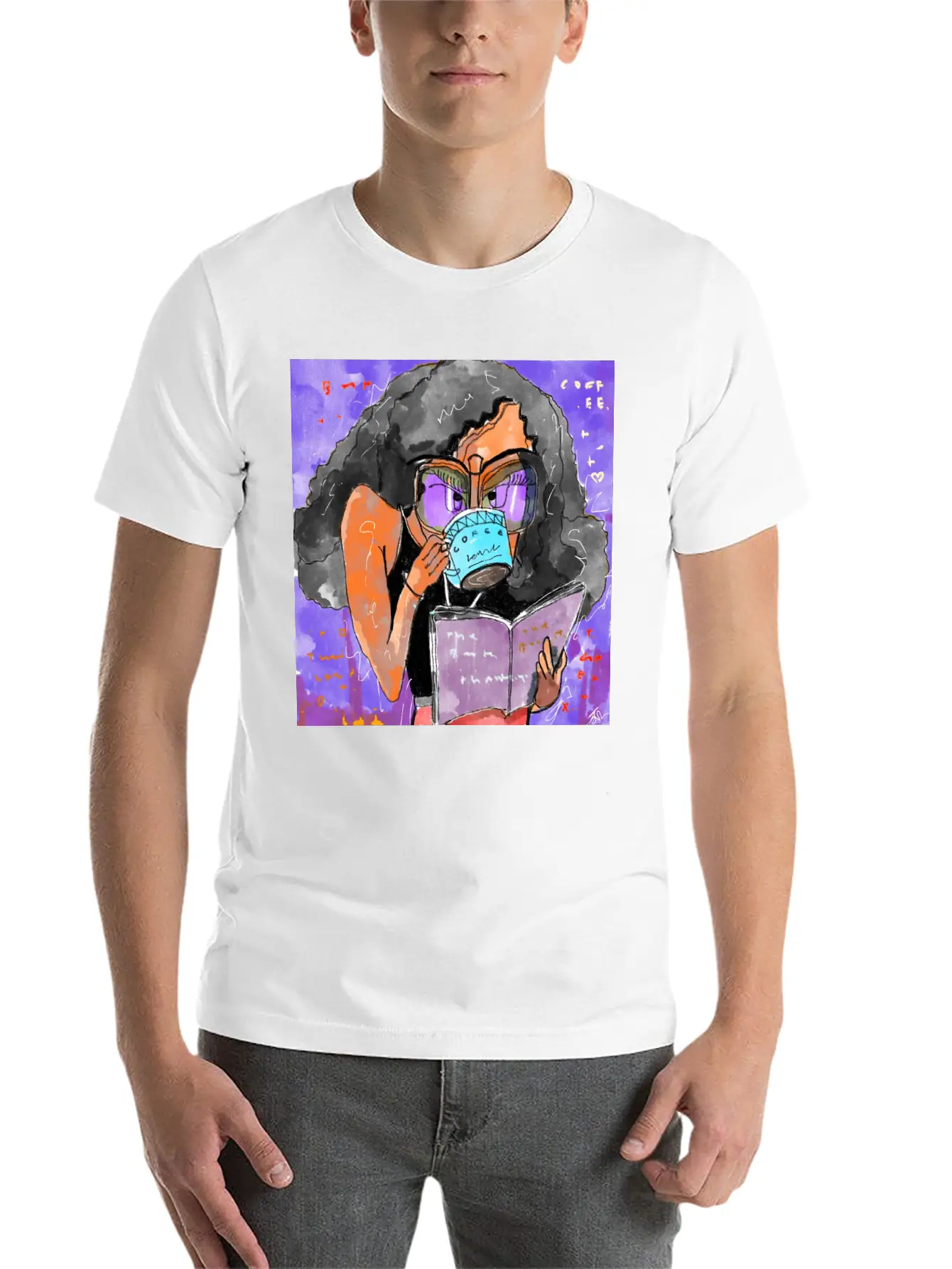 Pop Art Girl Essential Unisex Summer Tee – Soft Cotton Casual Fit
