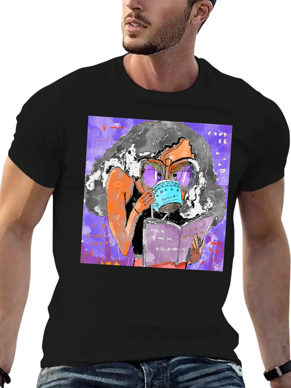 Pop Art Girl Essential Unisex Summer Tee – Soft Cotton Casual Fit