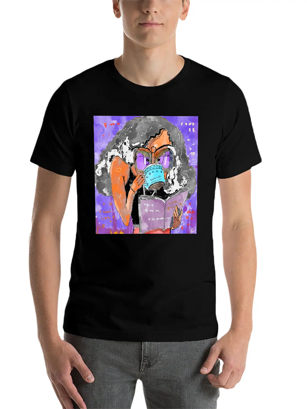 Pop Art Girl Essential Unisex Summer Tee – Soft Cotton Casual Fit