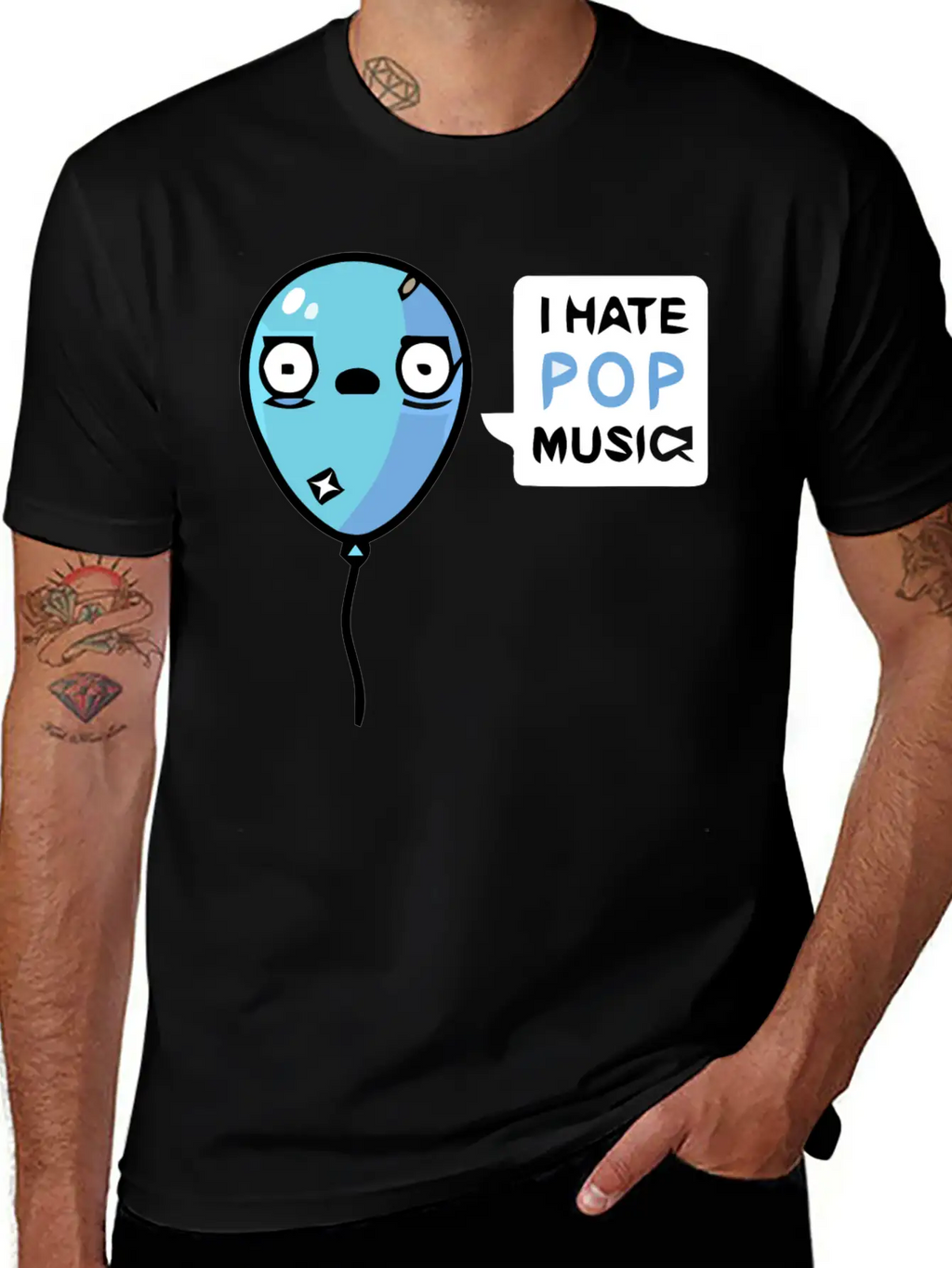 Pop Music Stylish Everyday T-Shirt – Unisex Basic Cotton Tee
