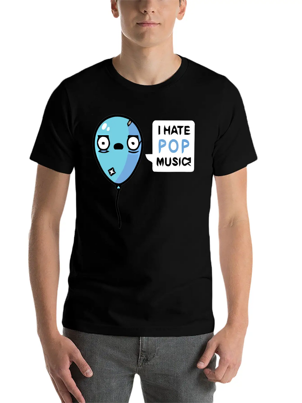 Pop Music Stylish Everyday T-Shirt – Unisex Basic Cotton Tee