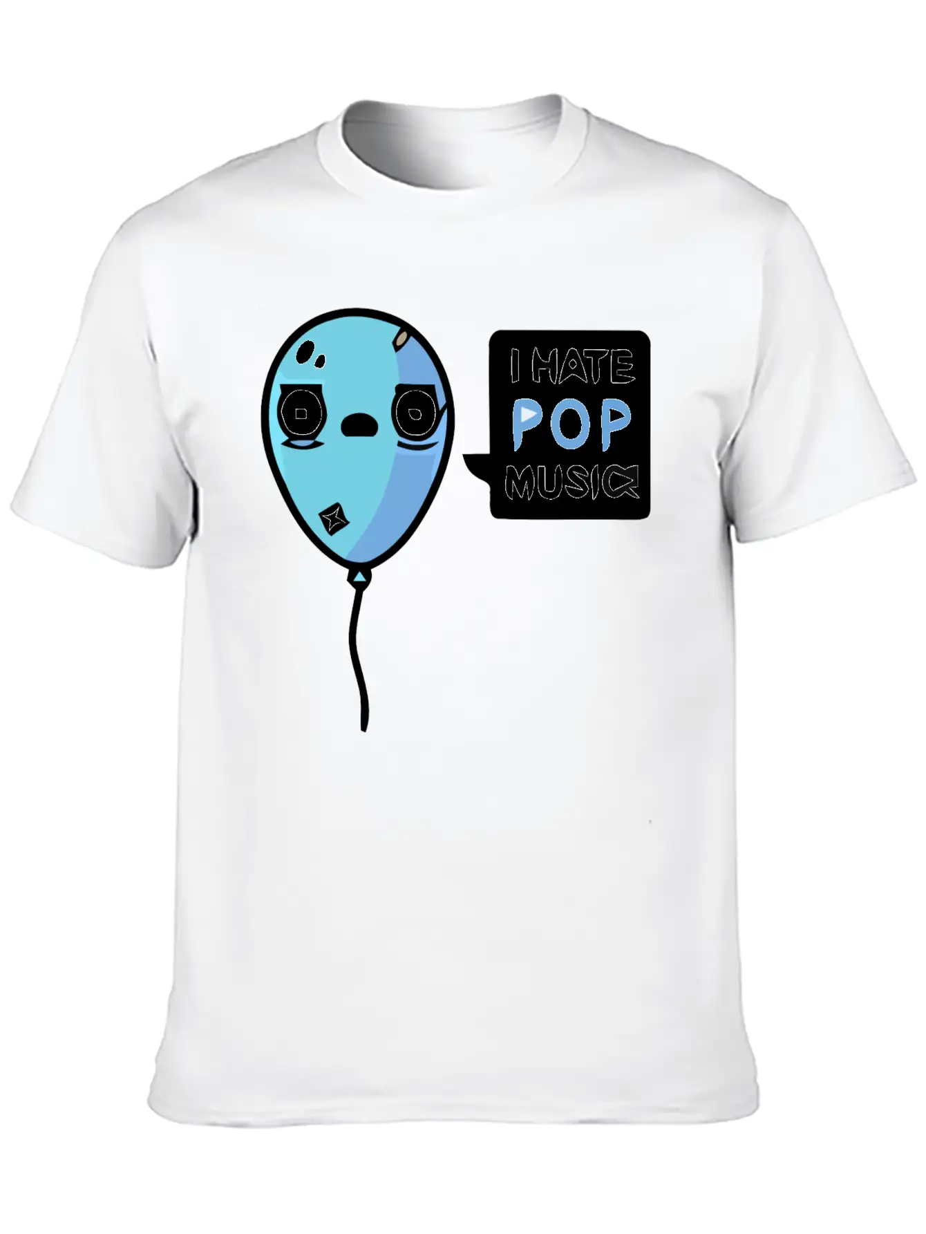 Pop Music Stylish Everyday T-Shirt – Unisex Basic Cotton Tee