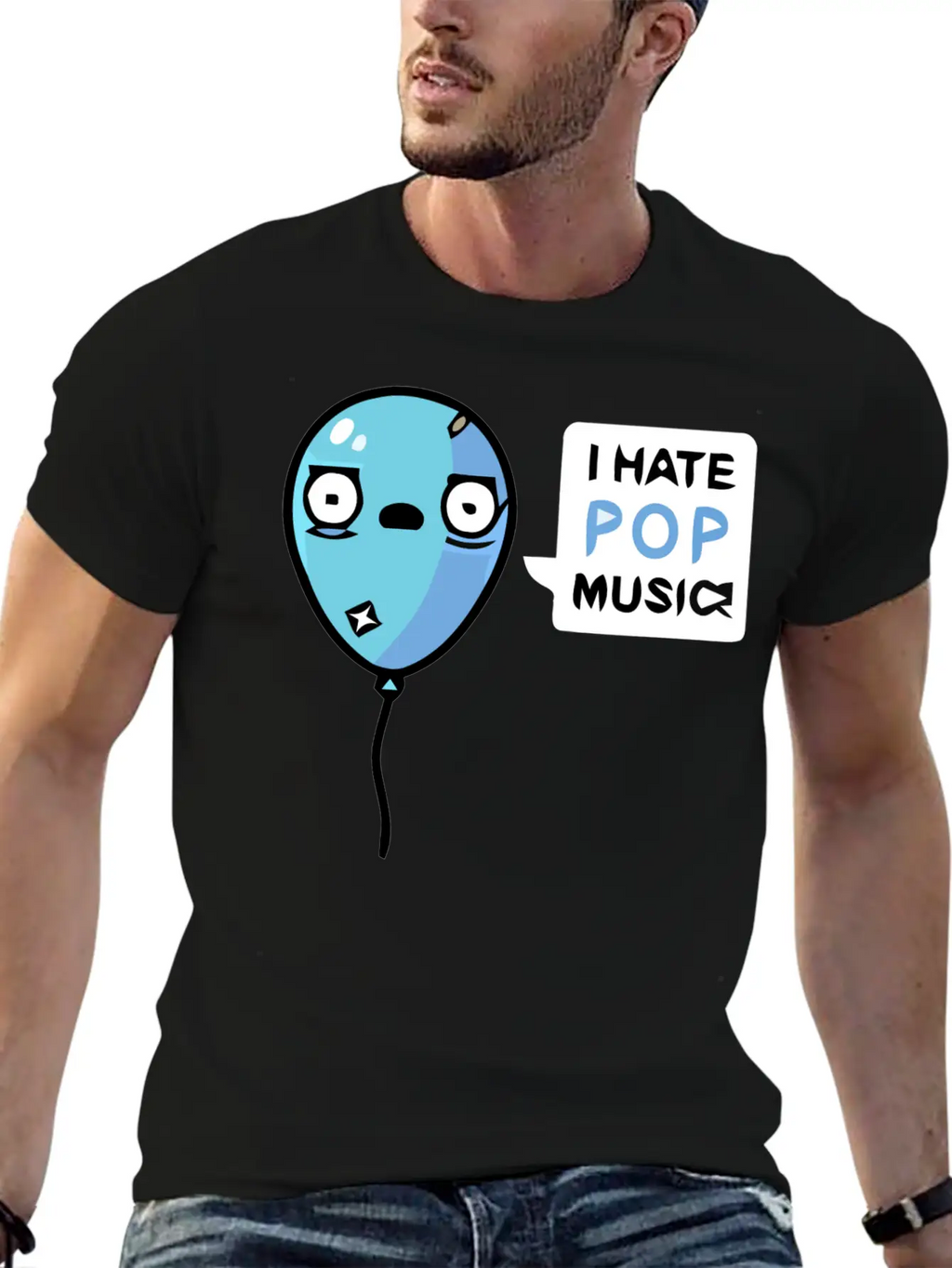 Pop Music Stylish Everyday T-Shirt – Unisex Basic Cotton Tee