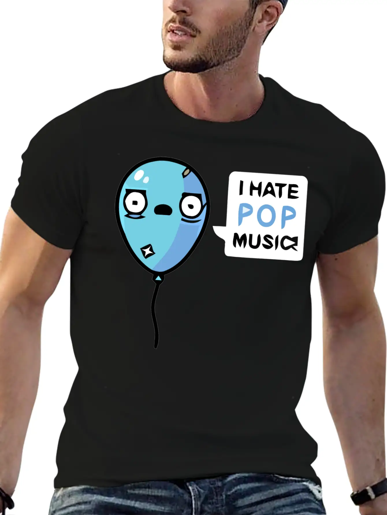 Pop Music Stylish Everyday T-Shirt – Unisex Basic Cotton Tee