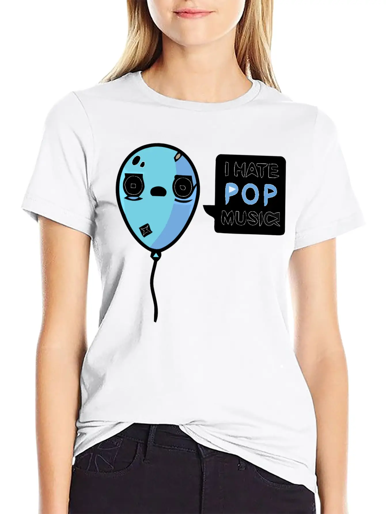 Pop Music Stylish Everyday T-Shirt – Unisex Basic Cotton Tee