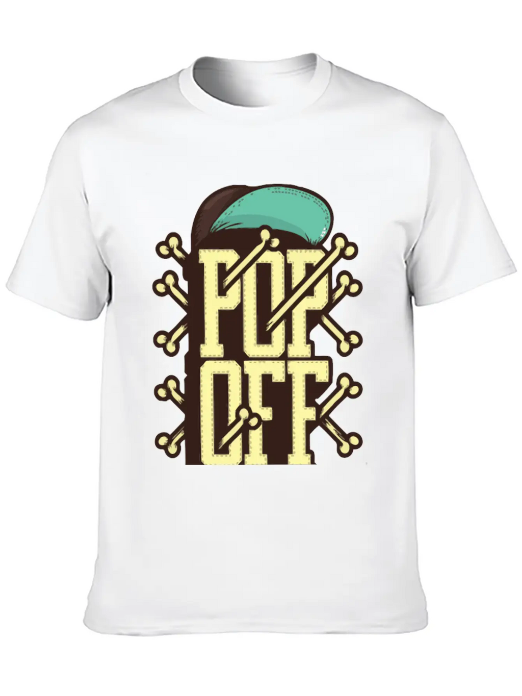 Pop Off Basic Graphic T-Shirt – Daily Comfort In Soft Cotton