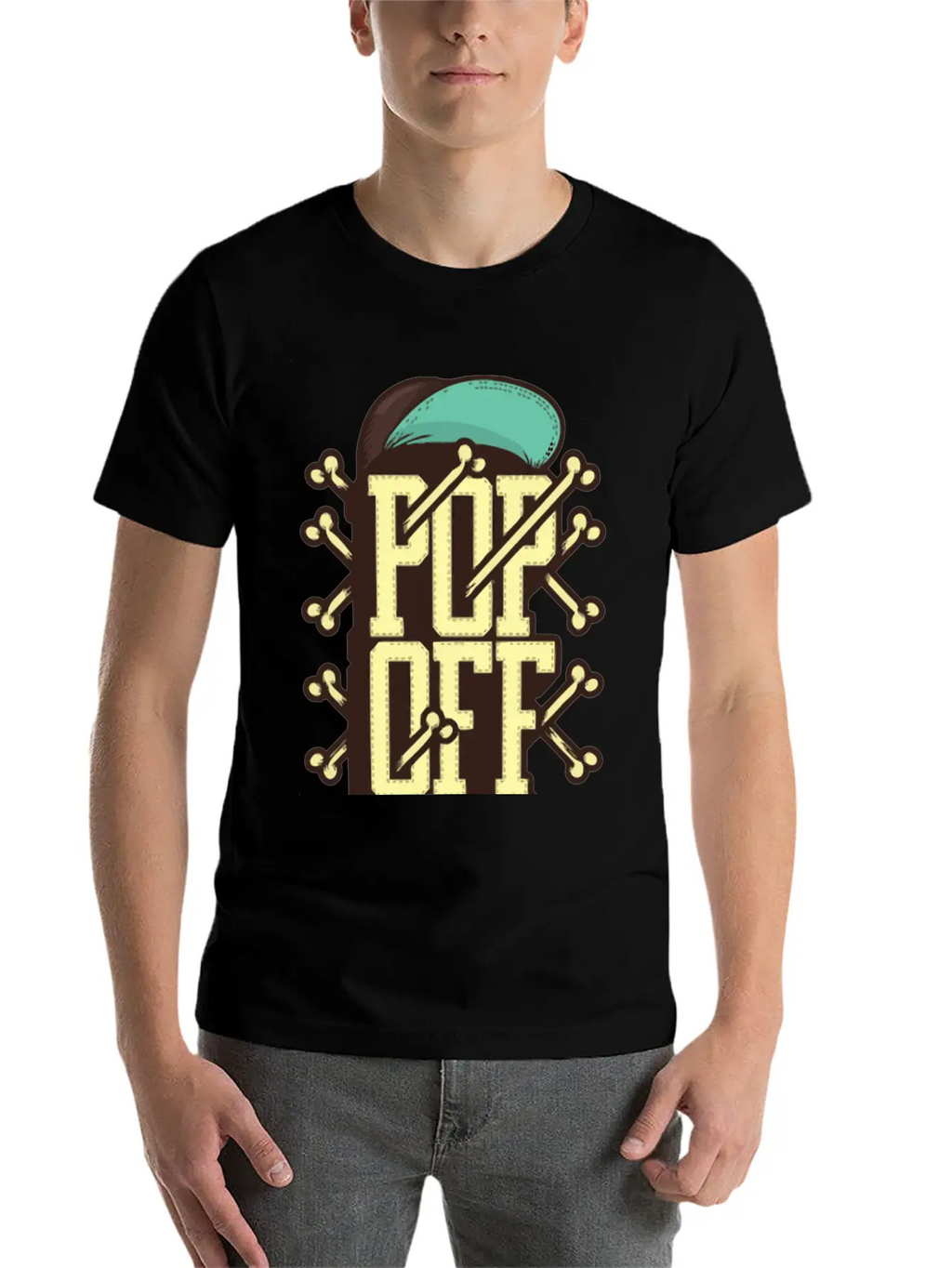 Pop Off Basic Graphic T-Shirt – Daily Comfort In Soft Cotton