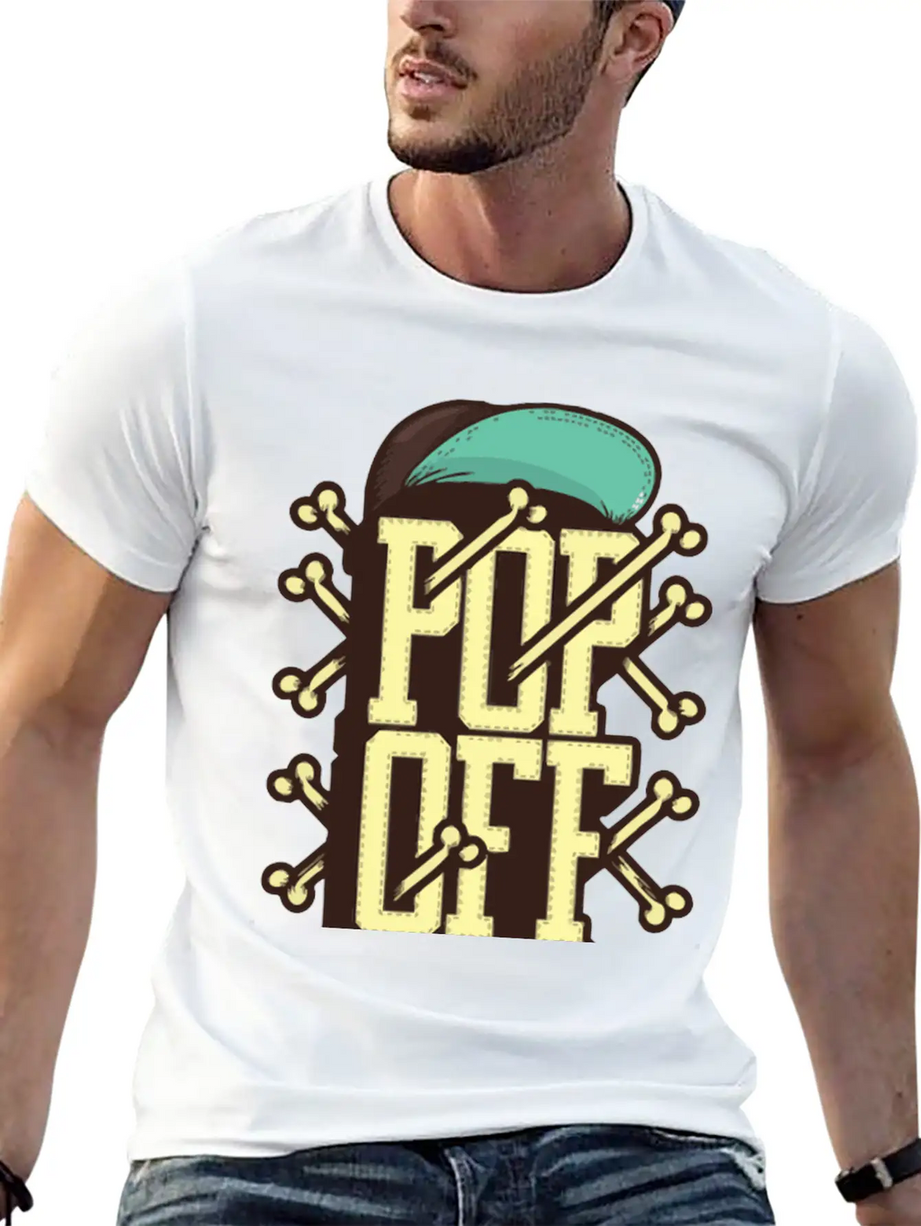 Pop Off Basic Graphic T-Shirt – Daily Comfort In Soft Cotton