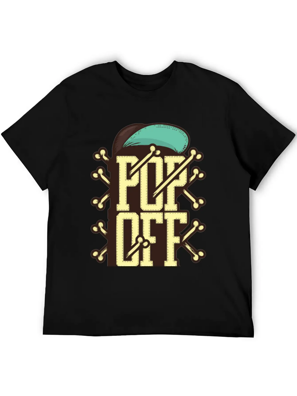 Pop Off Basic Graphic T-Shirt – Daily Comfort In Soft Cotton
