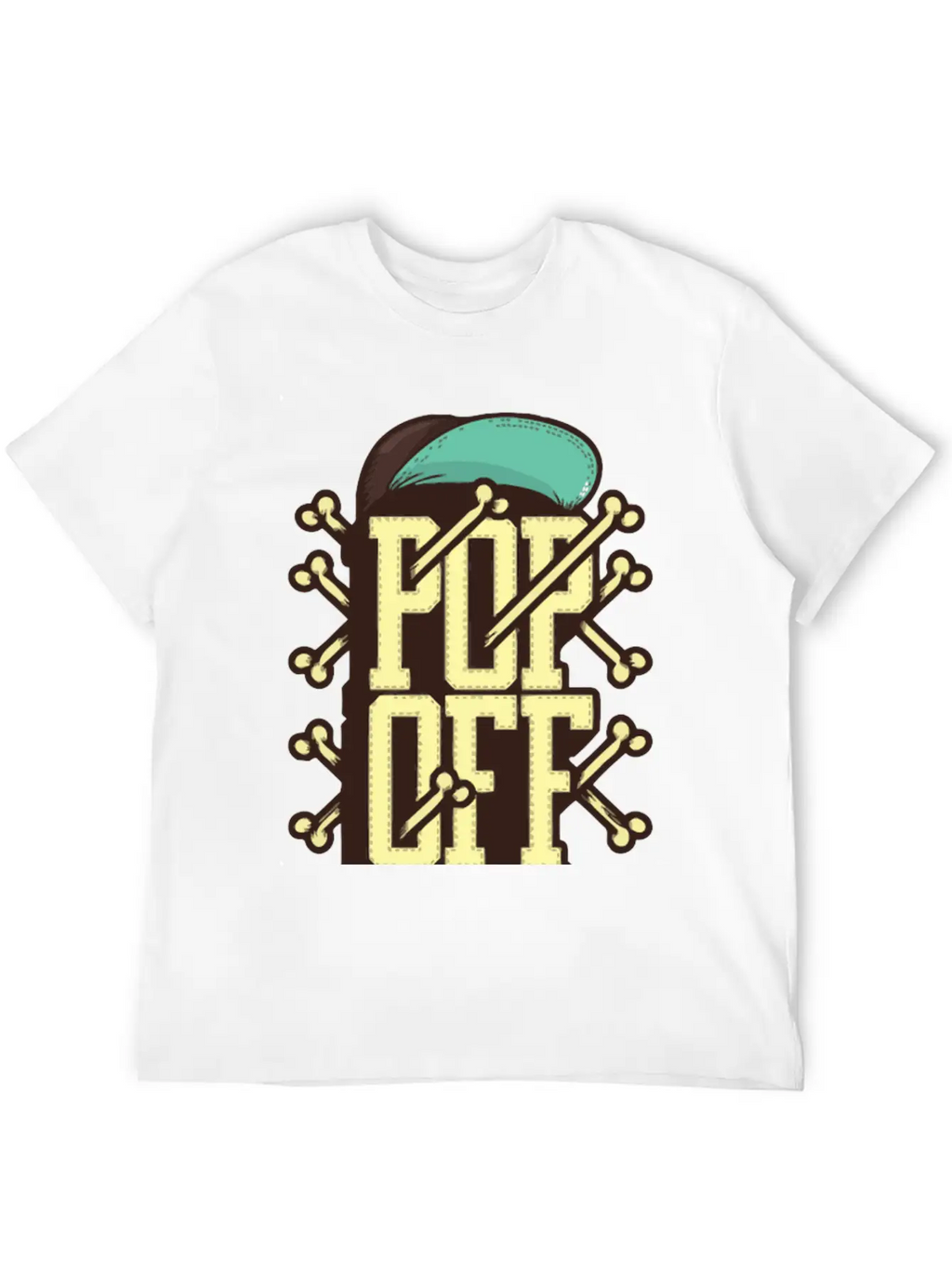 Pop Off Basic Graphic T-Shirt – Daily Comfort In Soft Cotton