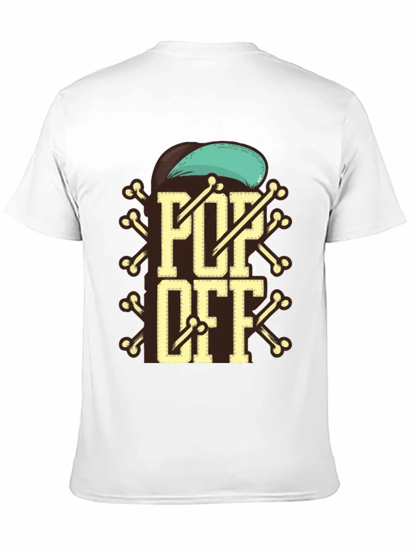 Pop Off Basic Graphic T-Shirt – Daily Comfort In Soft Cotton