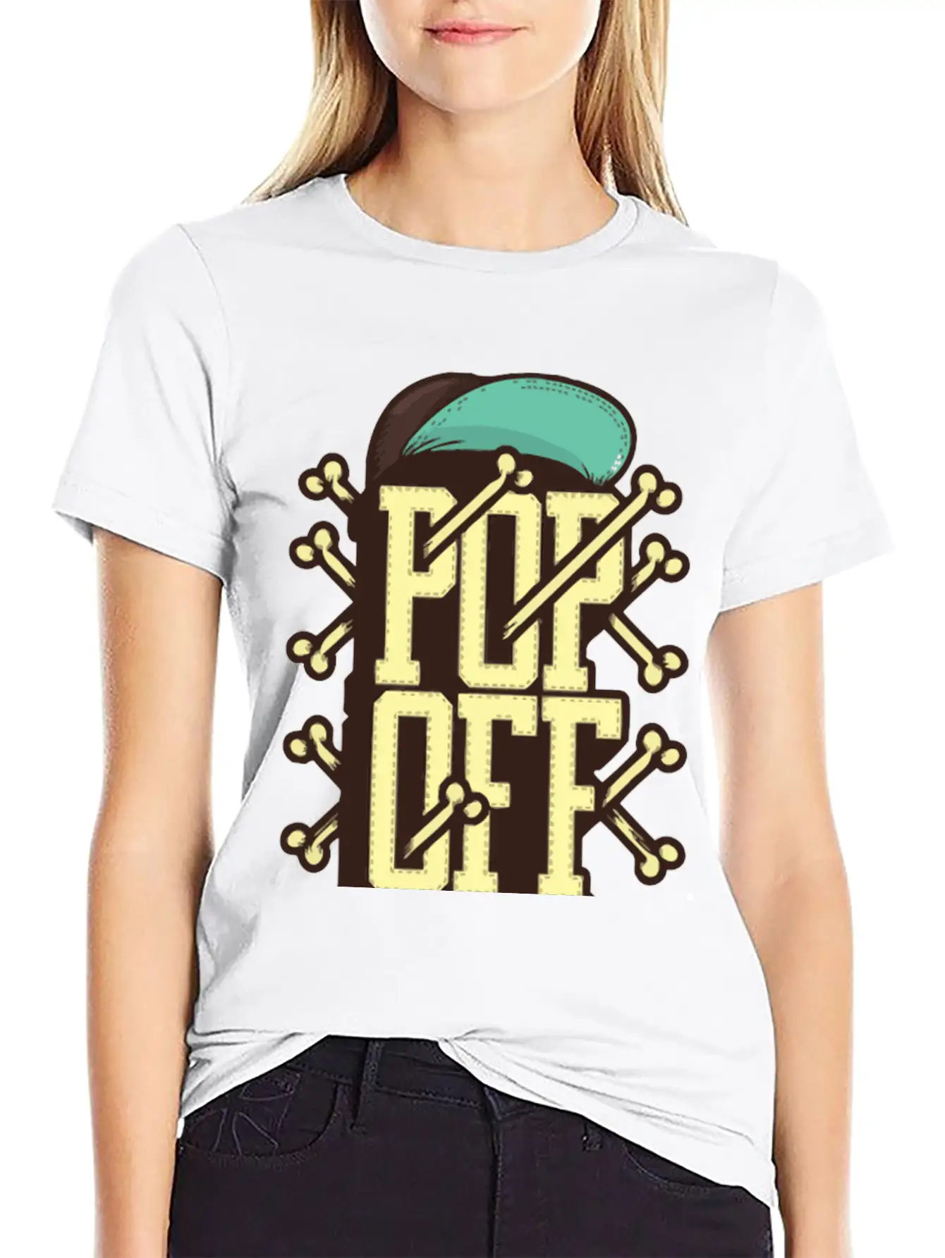 Pop Off Basic Graphic T-Shirt – Daily Comfort In Soft Cotton