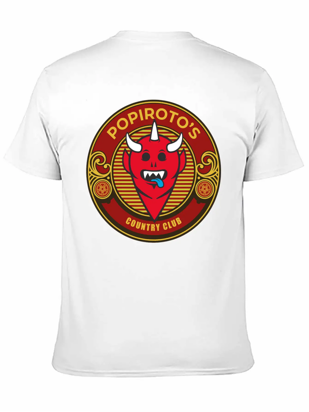 Popiroto's Country Club Essential Cotton Tee For Daily Outfits – Unisex Style