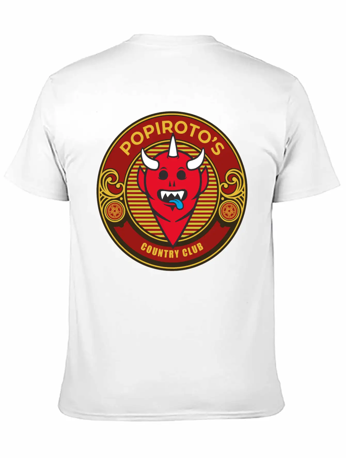 Popiroto's Country Club Essential Cotton Tee For Daily Outfits – Unisex Style