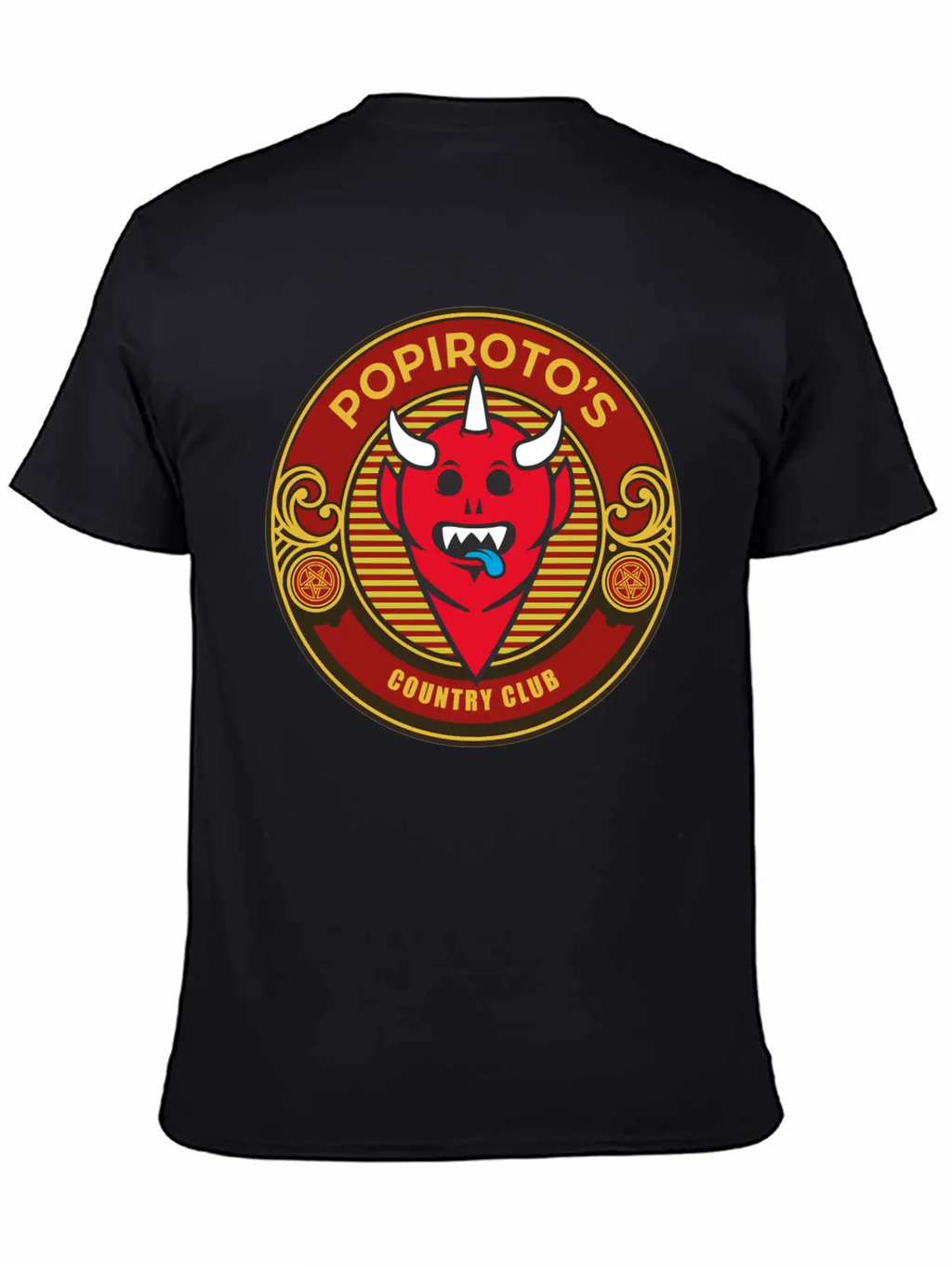 Popiroto's Country Club Essential Cotton Tee For Daily Outfits – Unisex Style