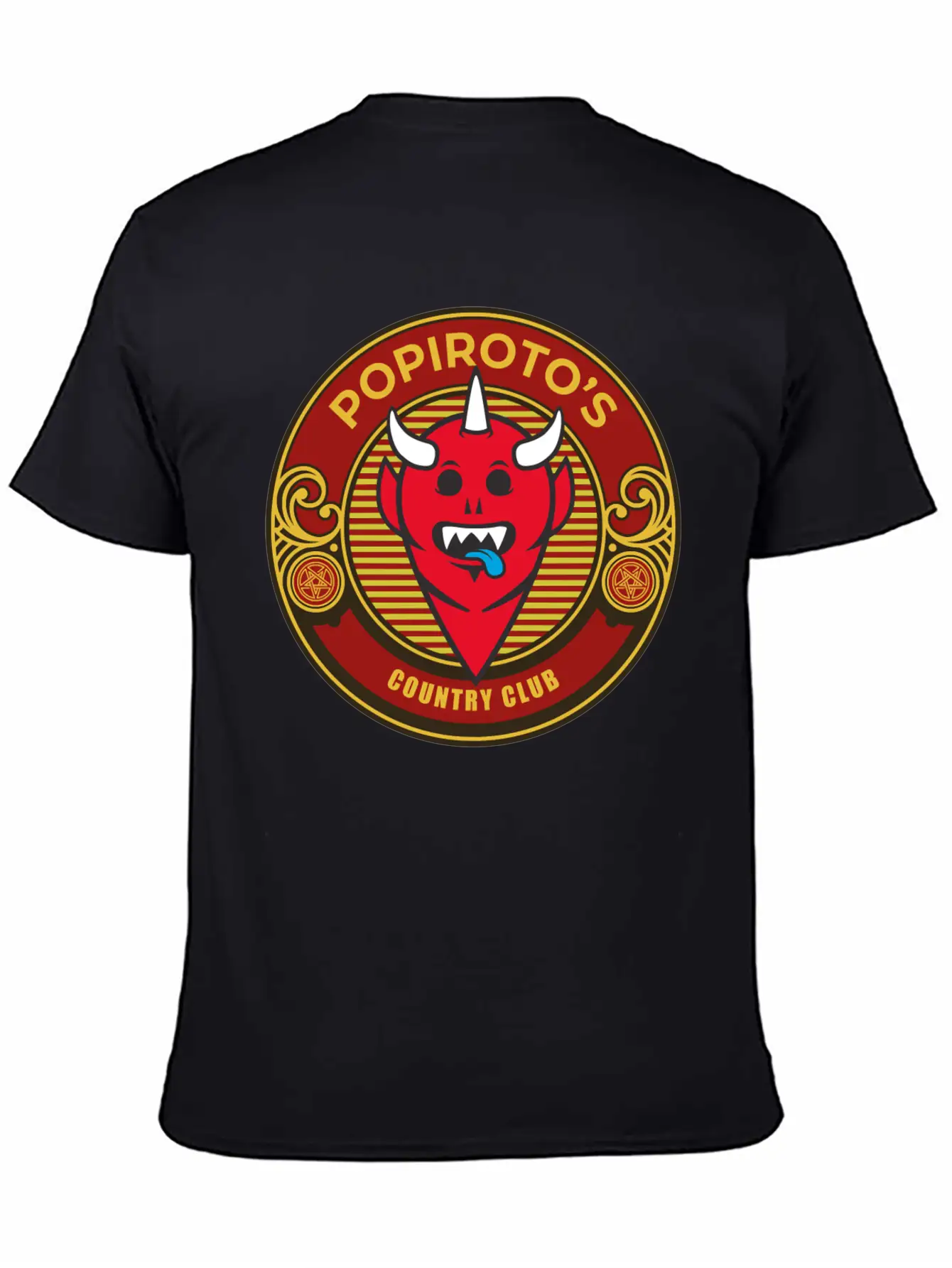 Popiroto's Country Club Essential Cotton Tee For Daily Outfits – Unisex Style