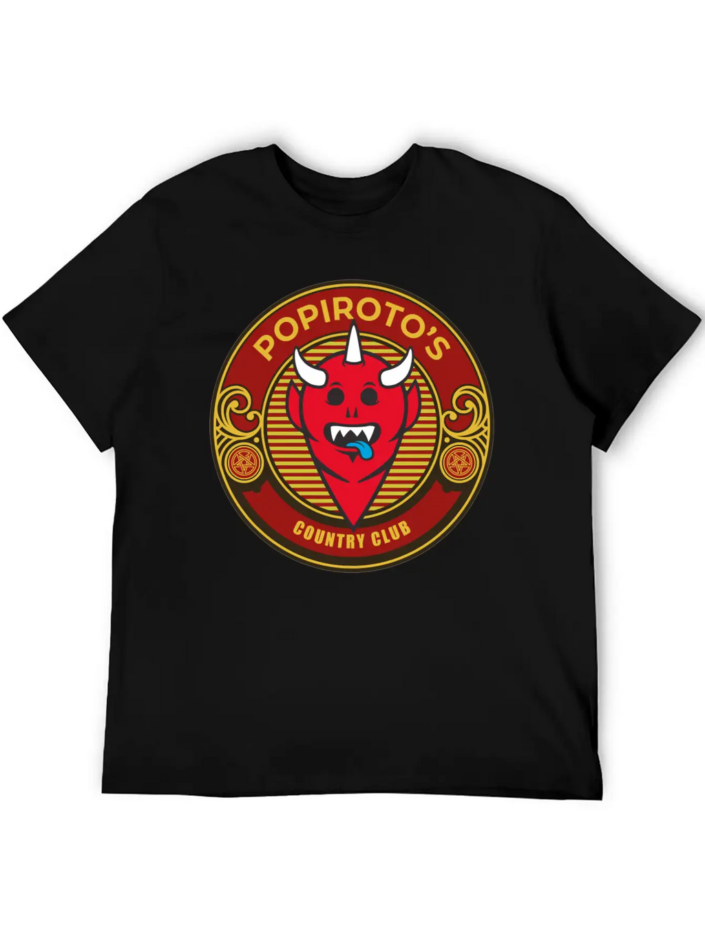 Popiroto's Country Club Essential Cotton Tee For Daily Outfits – Unisex Style