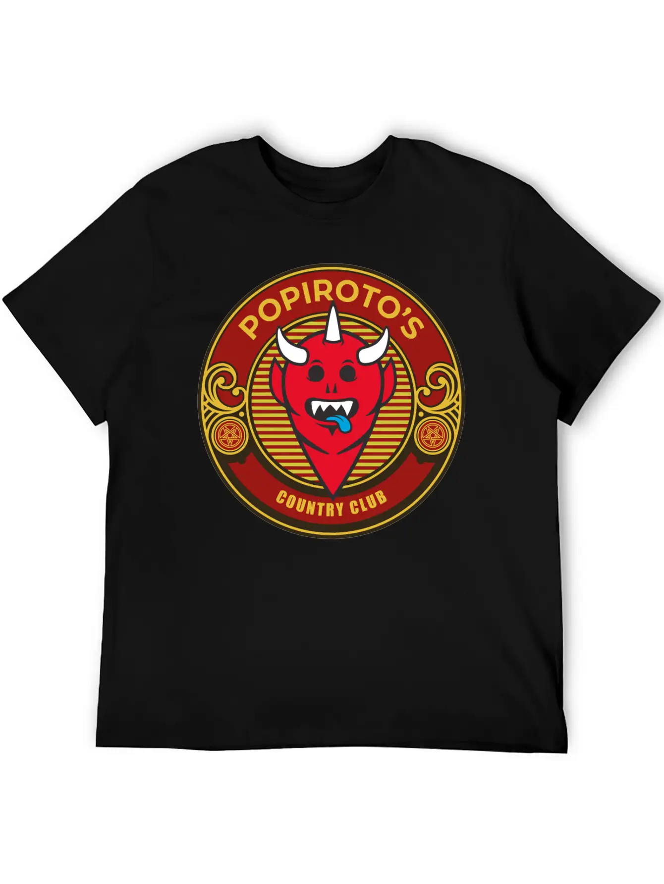 Popiroto's Country Club Essential Cotton Tee For Daily Outfits – Unisex Style