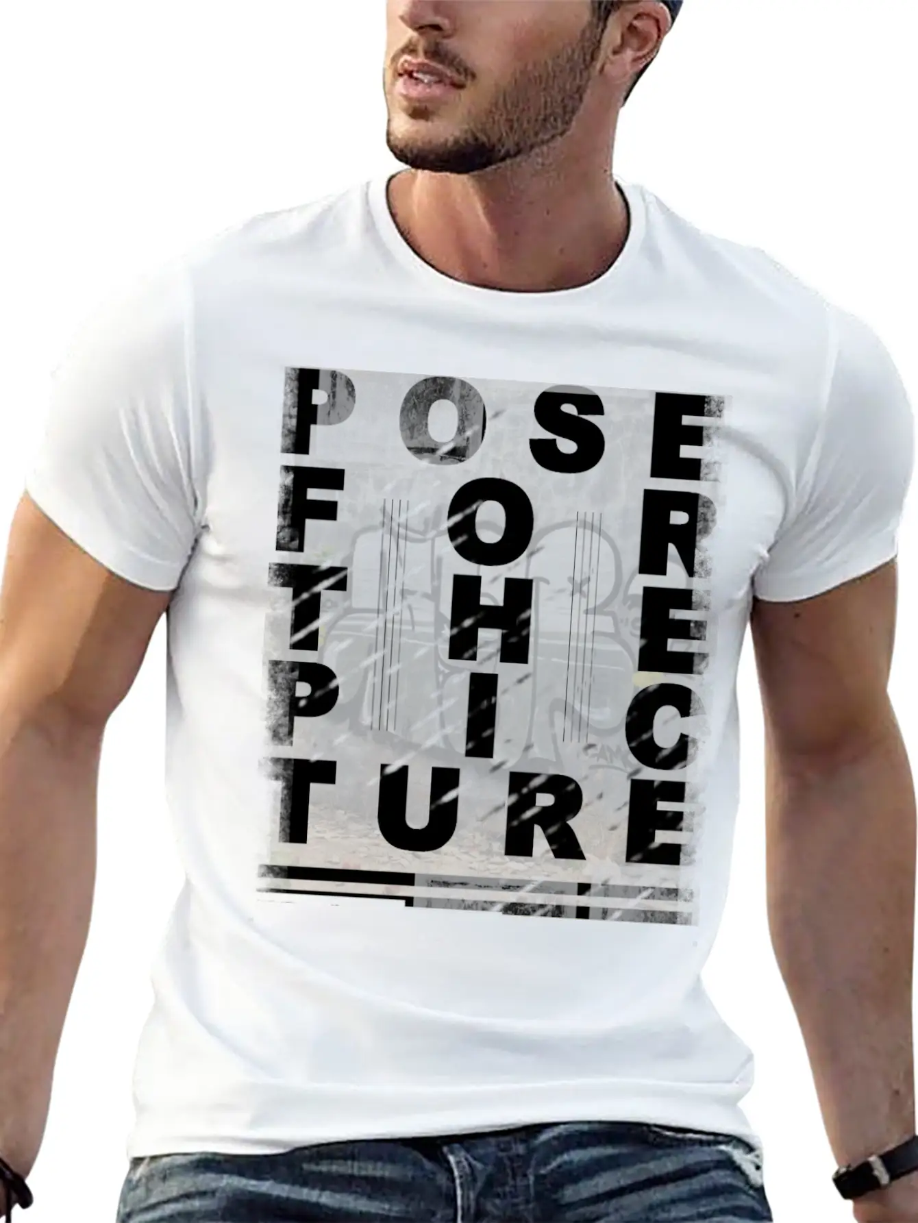 Pose ForThe Picture Classic Cotton Tee – Unisex Comfort For Any Season
