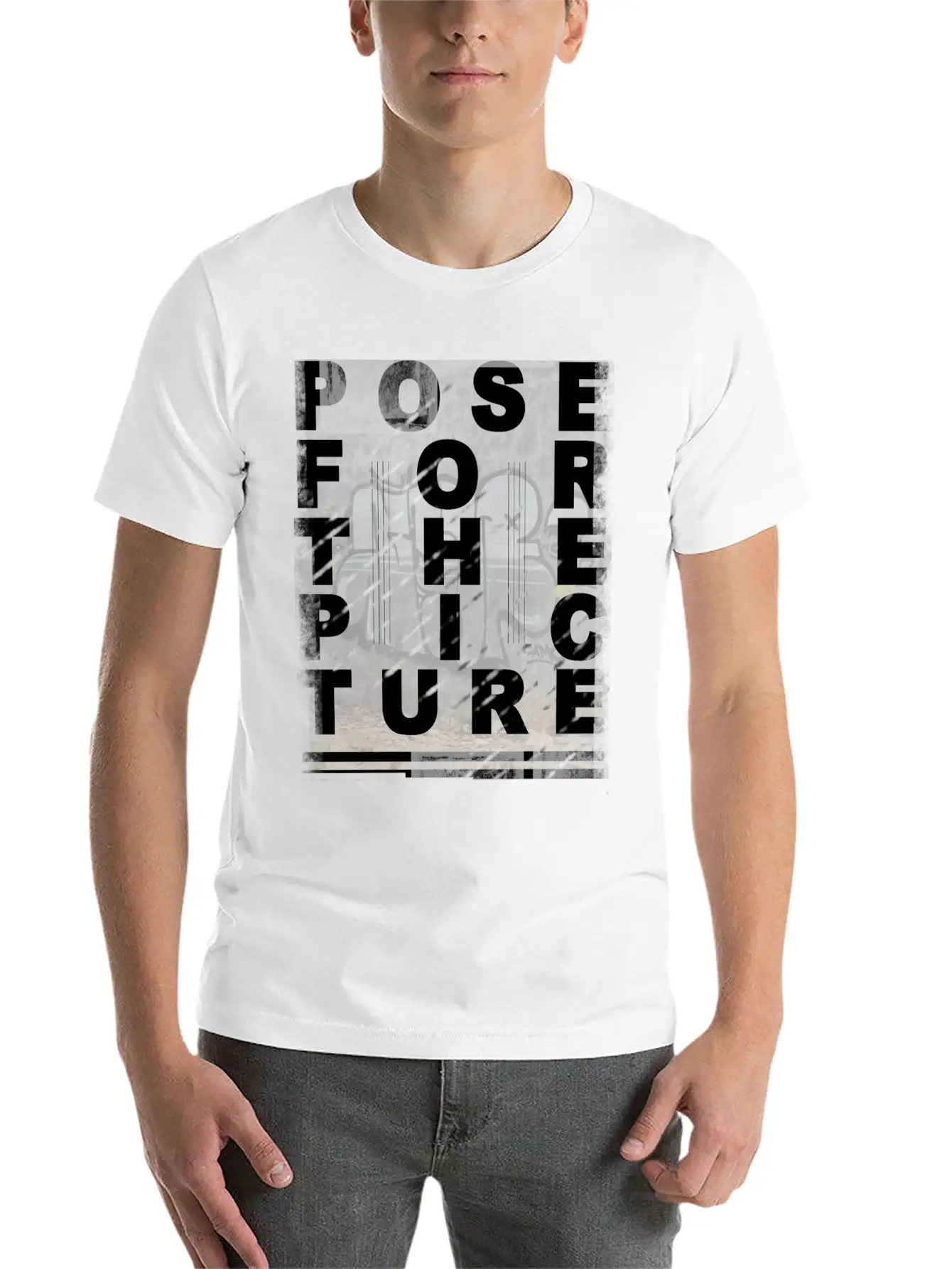 Pose ForThe Picture Classic Cotton Tee – Unisex Comfort For Any Season