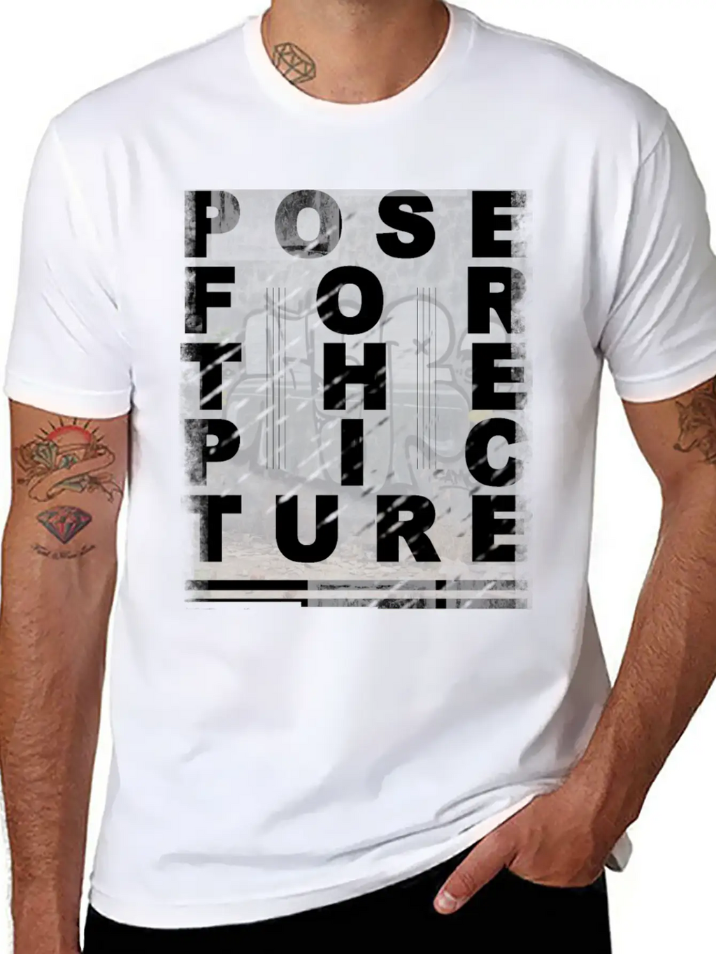 Pose ForThe Picture Classic Cotton Tee – Unisex Comfort For Any Season