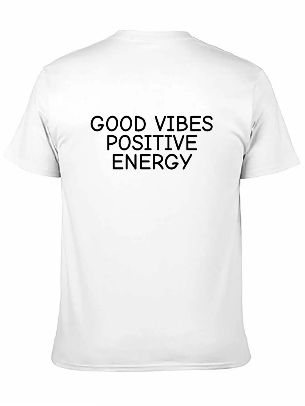 Positive Energy, Good Vibes Classic Cotton Tee – Unisex Comfort For Any Season