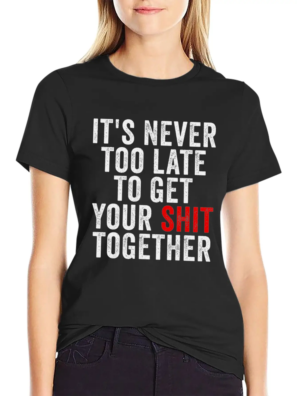 Positive Inspiration Men Women Funny Motivation Relaxed Everyday Tee – Lightweight And Durable Cotton