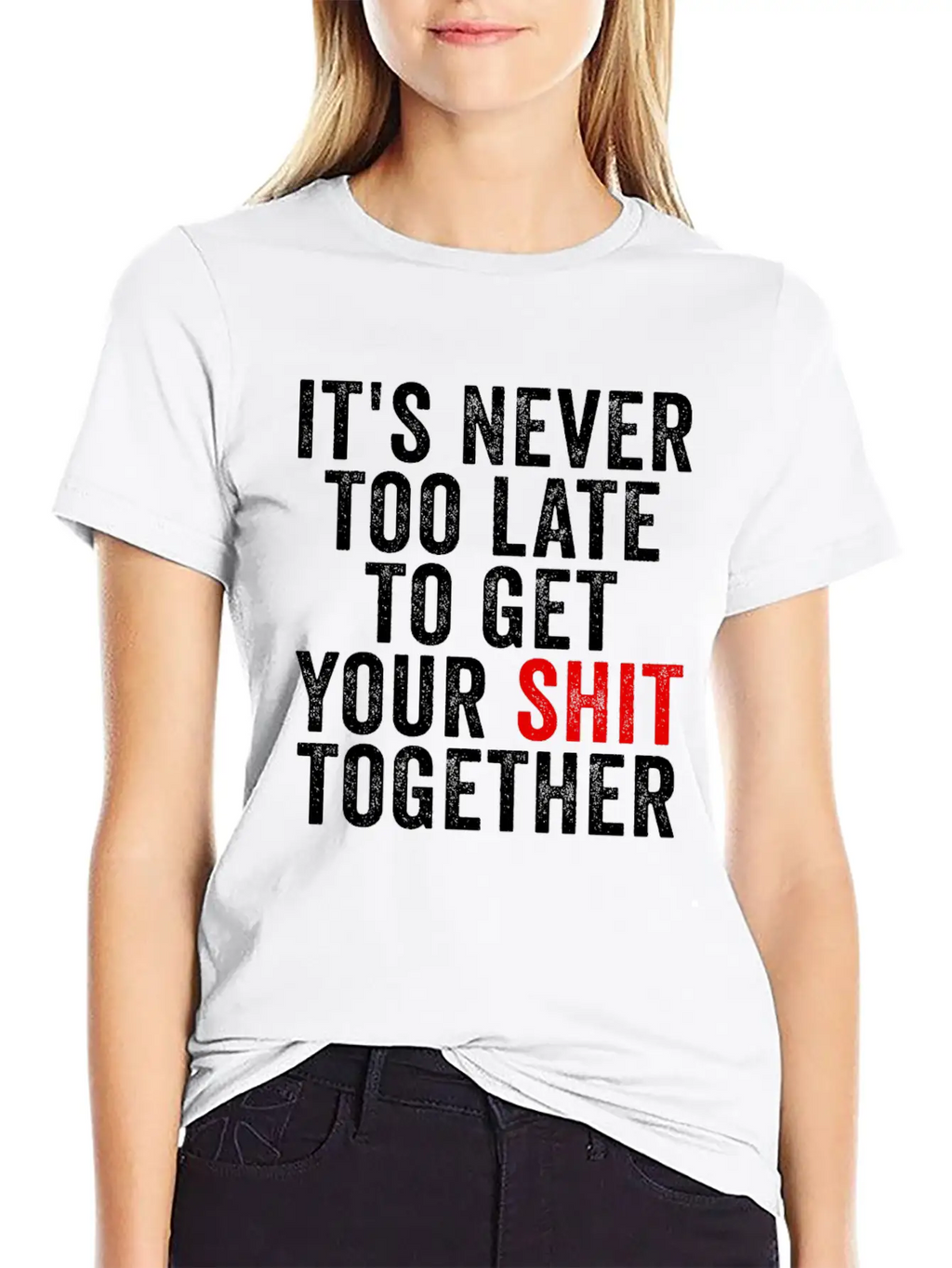 Positive Inspiration Men Women Funny Motivation Relaxed Everyday Tee – Lightweight And Durable Cotton
