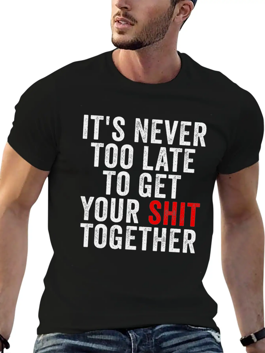Positive Inspiration Men Women Funny Motivation Relaxed Everyday Tee – Lightweight And Durable Cotton