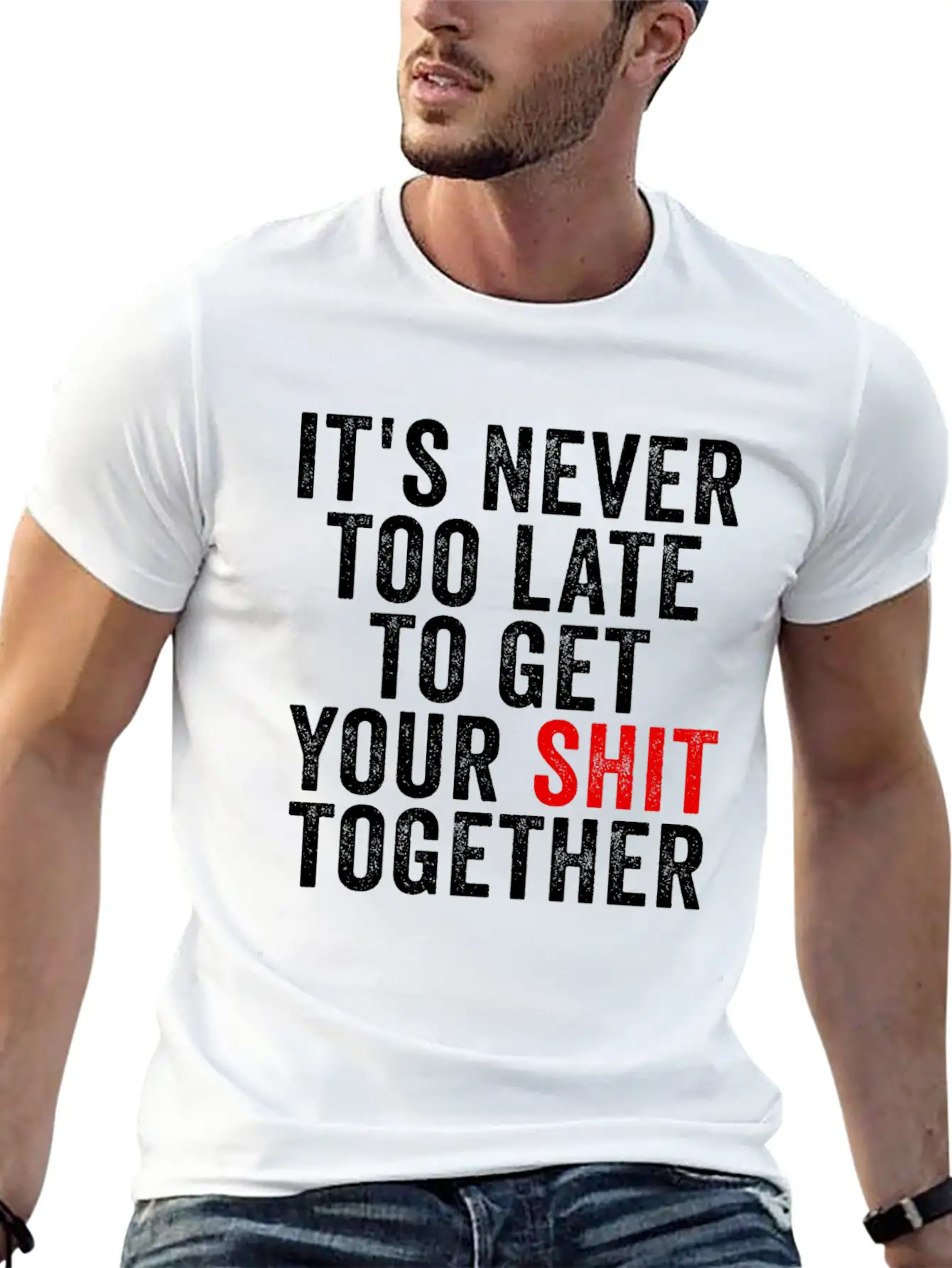 Positive Inspiration Men Women Funny Motivation Relaxed Everyday Tee – Lightweight And Durable Cotton