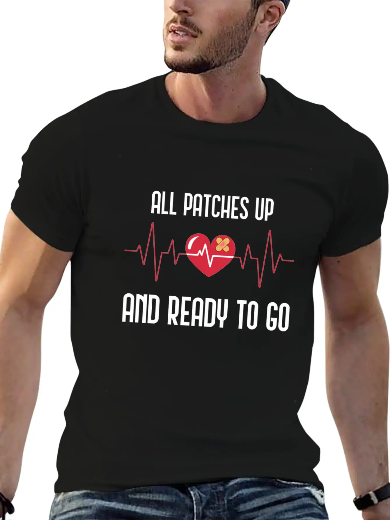 Post Heart Surgery Get Well Bypass Recovery Breathable Graphic T-Shirt – Perfect For Casual Days