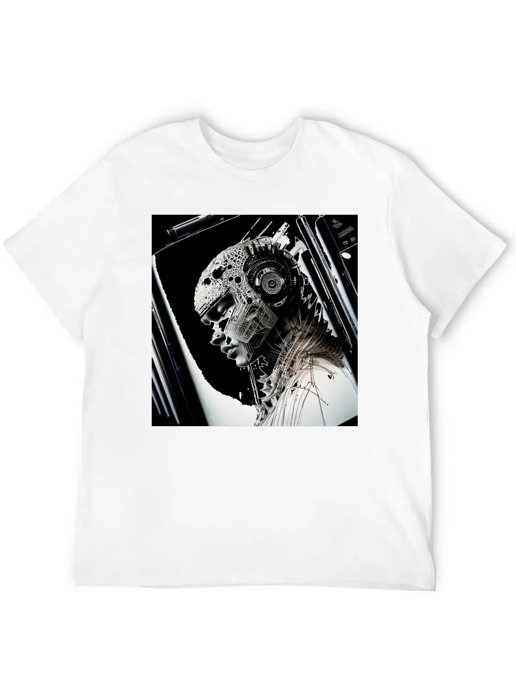 Post Humanity Organic Intellig Essential Cotton Tee For Daily Outfits – Unisex Style