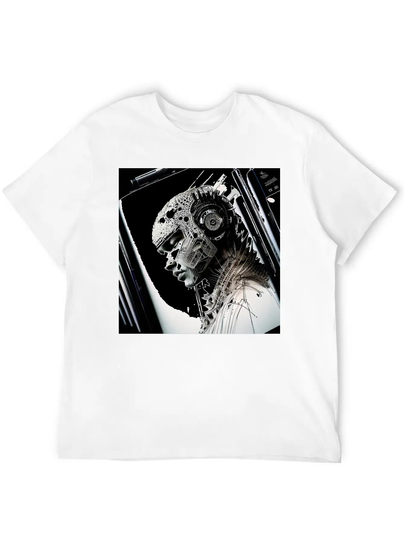 Post Humanity Organic Intellig Essential Cotton Tee For Daily Outfits – Unisex Style