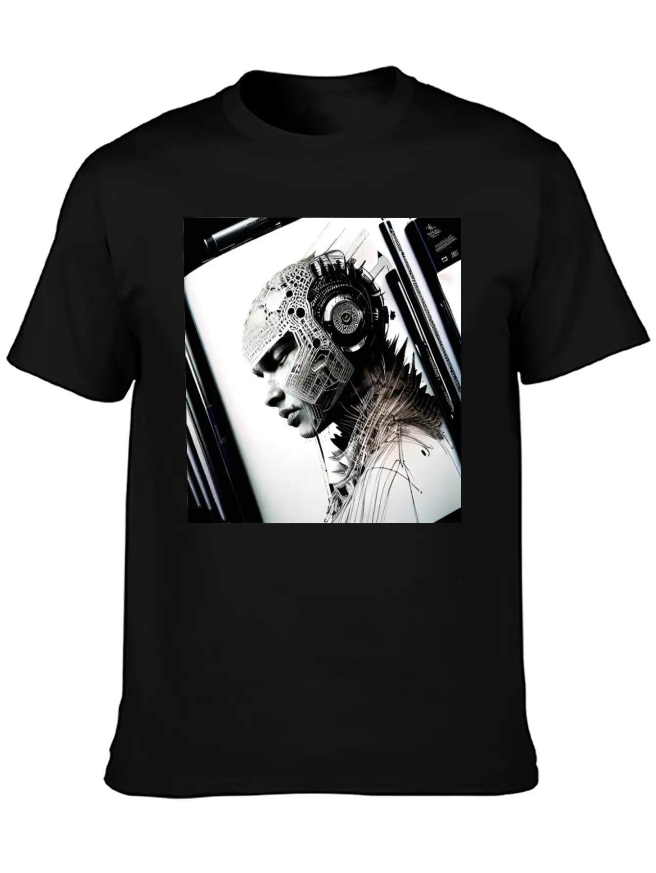 Post Humanity Organic Intellig Essential Cotton Tee For Daily Outfits – Unisex Style