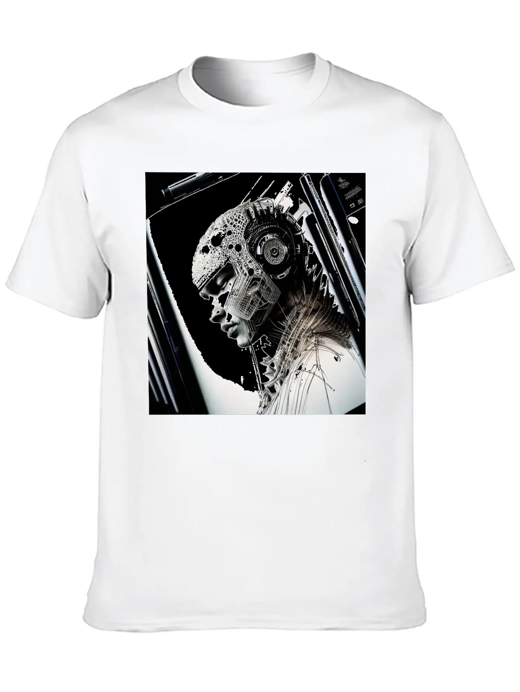Post Humanity Organic Intellig Essential Cotton Tee For Daily Outfits – Unisex Style