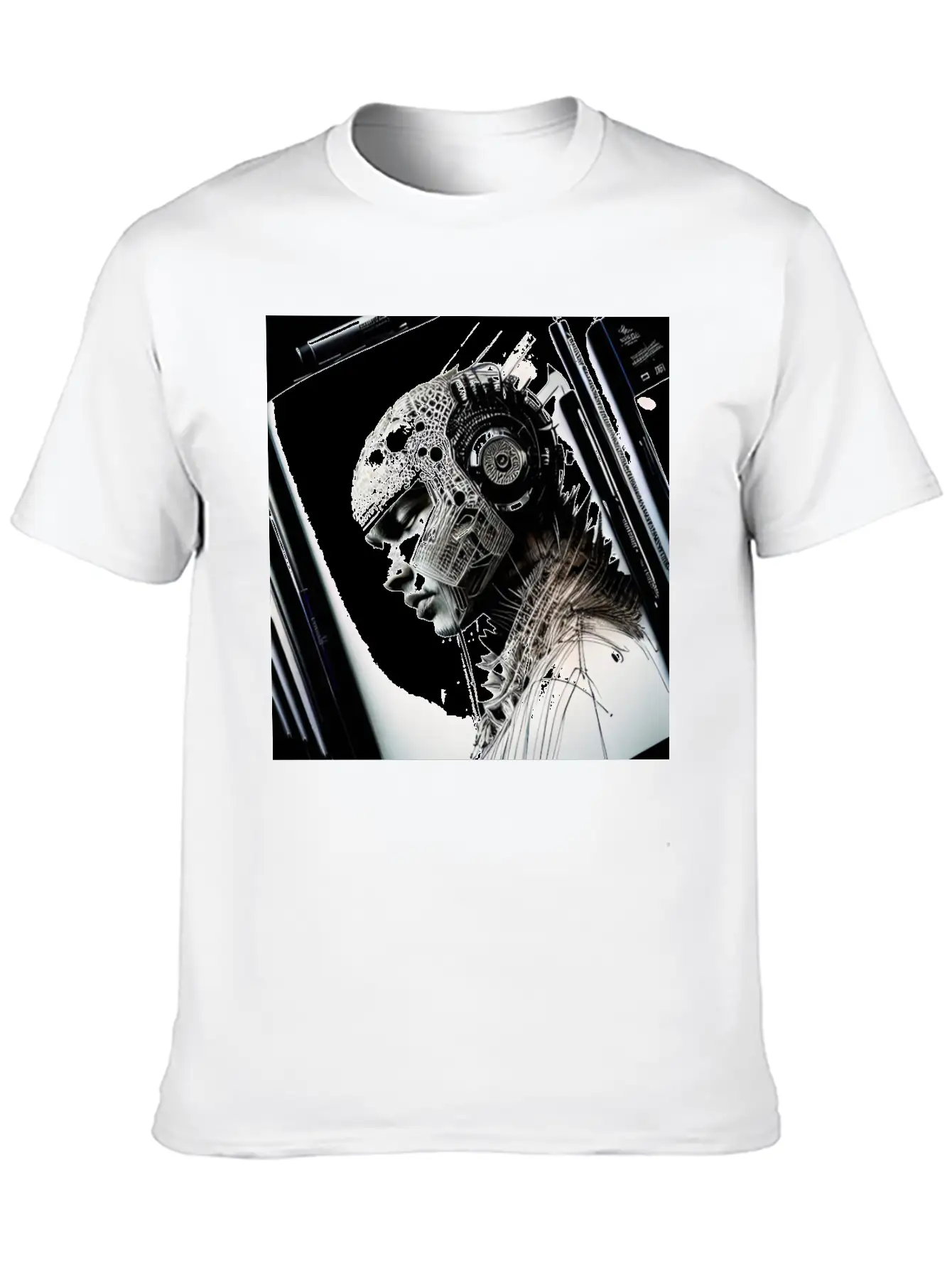 Post Humanity Organic Intellig Essential Cotton Tee For Daily Outfits – Unisex Style