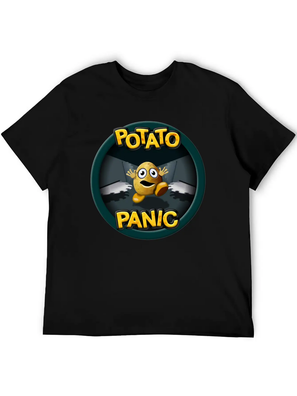 Potato Panic Timeless Short Sleeve Tee – Comfy And Minimalist Design