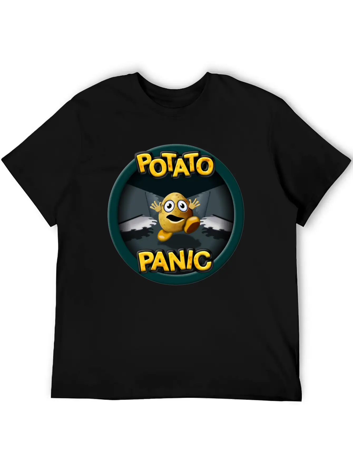 Potato Panic Timeless Short Sleeve Tee – Comfy And Minimalist Design