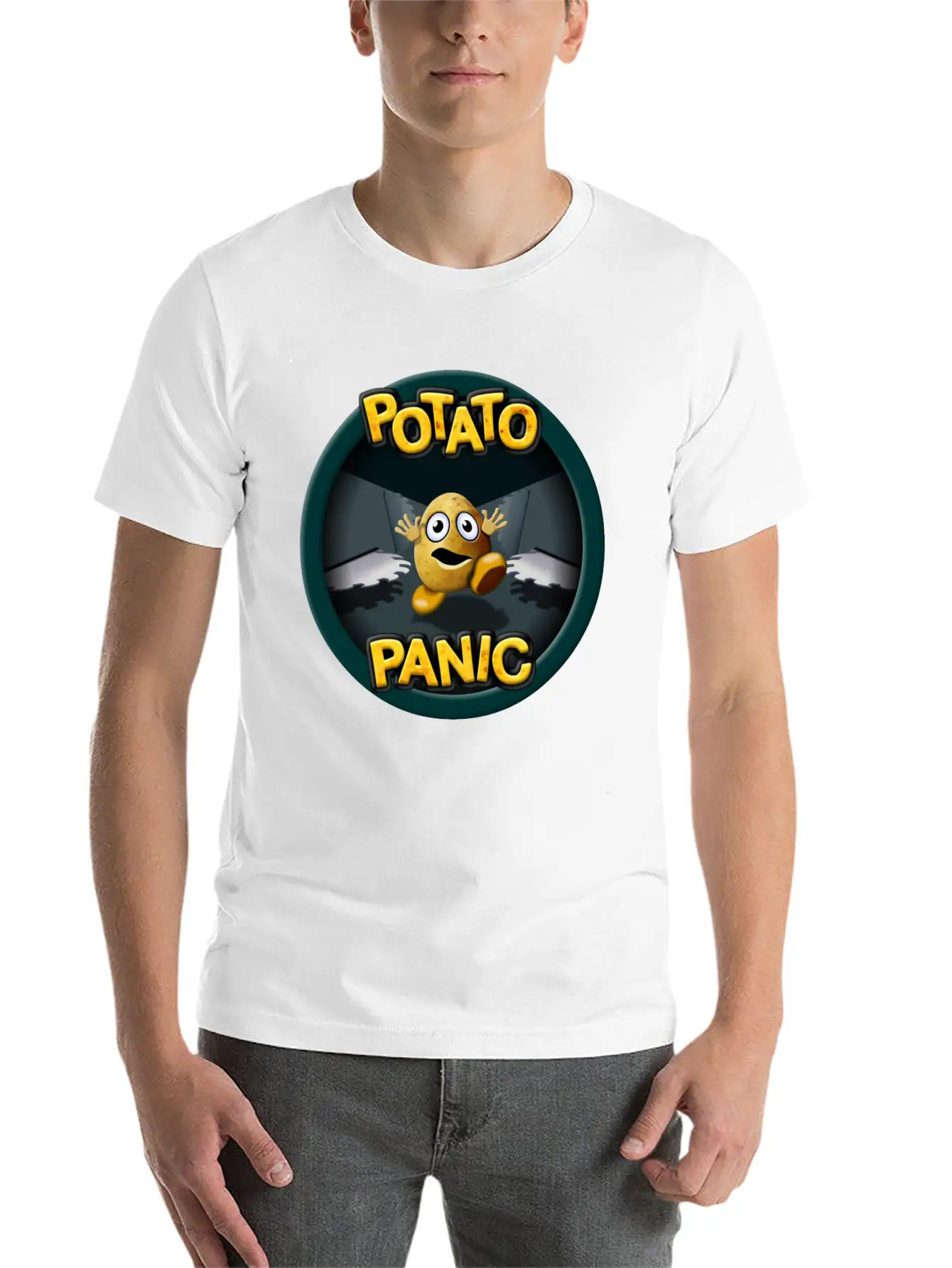 Potato Panic Timeless Short Sleeve Tee – Comfy And Minimalist Design